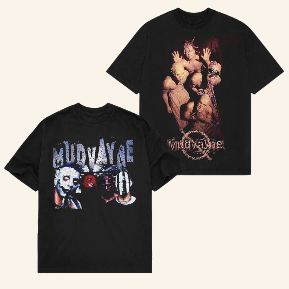 Mudvayne Merch Vintage T-Shirt Christmas Present For Husband