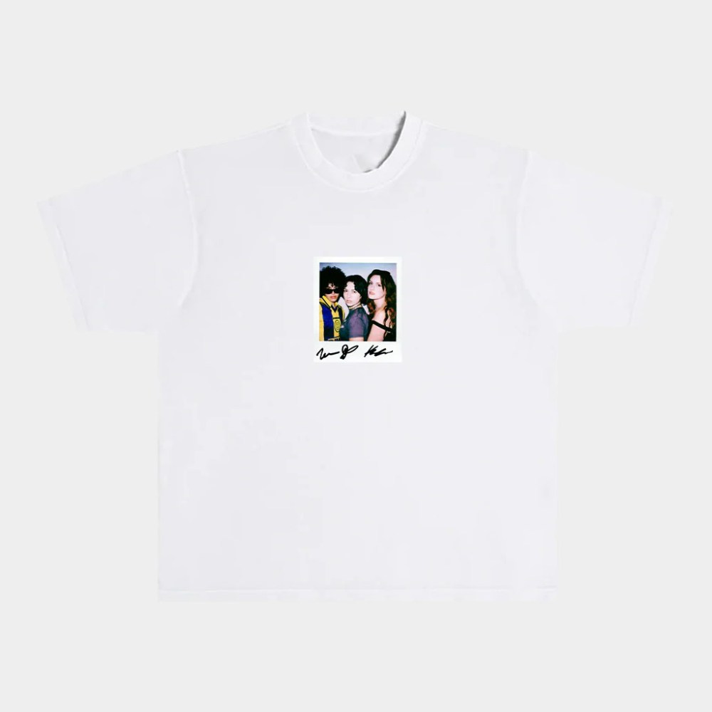 Muna Merch Polaroid White T-Shirt Muna Shirt Gift Ideas For Music Lovers