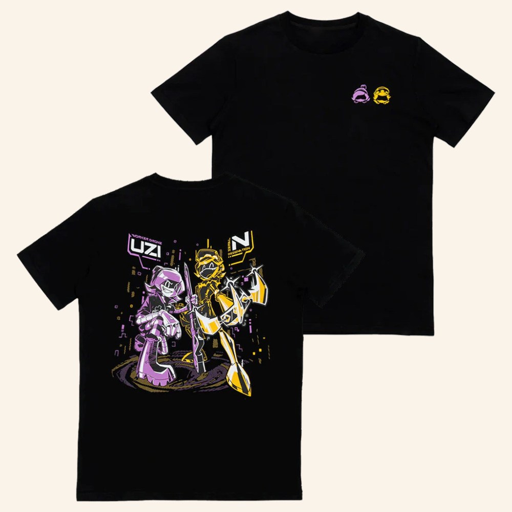 Murder Drones Merch Uzi And N Iconic Duo T-Shirt Best Birthday Gift For Son