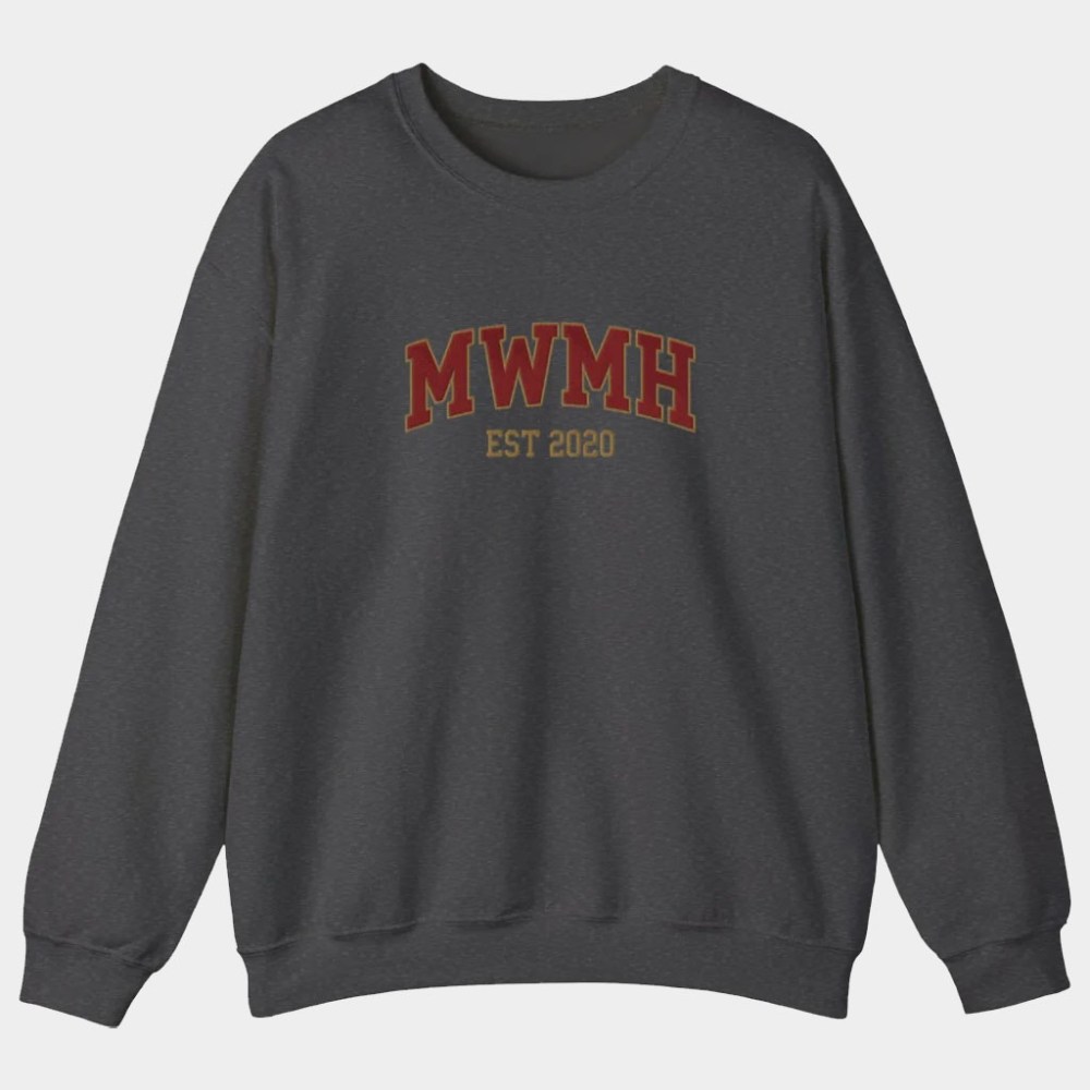 Murder With My Husband Merch MWMH Est 2020 Crewneck Murder With My Husband Sweatshirt Him Gifts