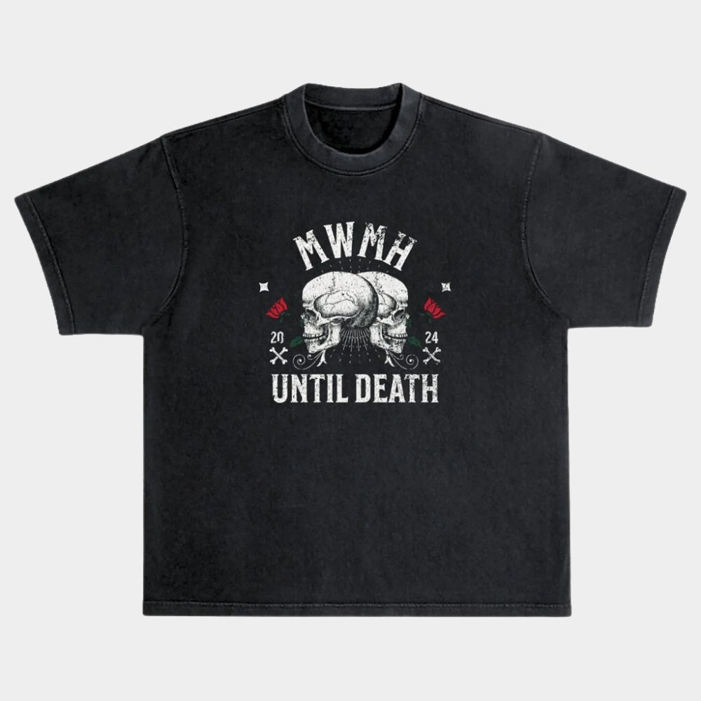 Murder With My Husband Merch Until Death Wash T-Shirt MWMH Shirt Gift For Son In Law