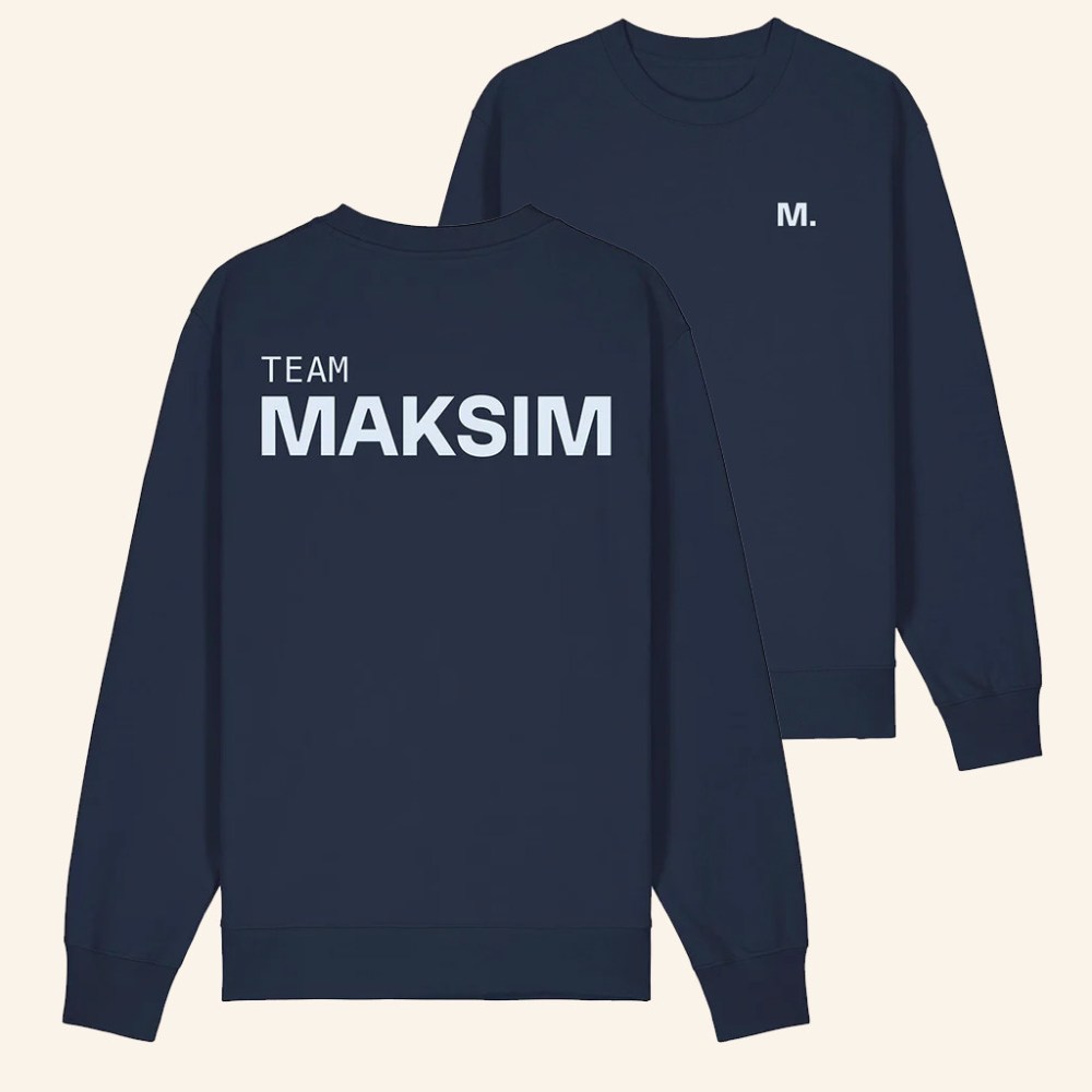 Music Station Merch Maksim Team Maksim Sweatshirt Presents For Music Lovers