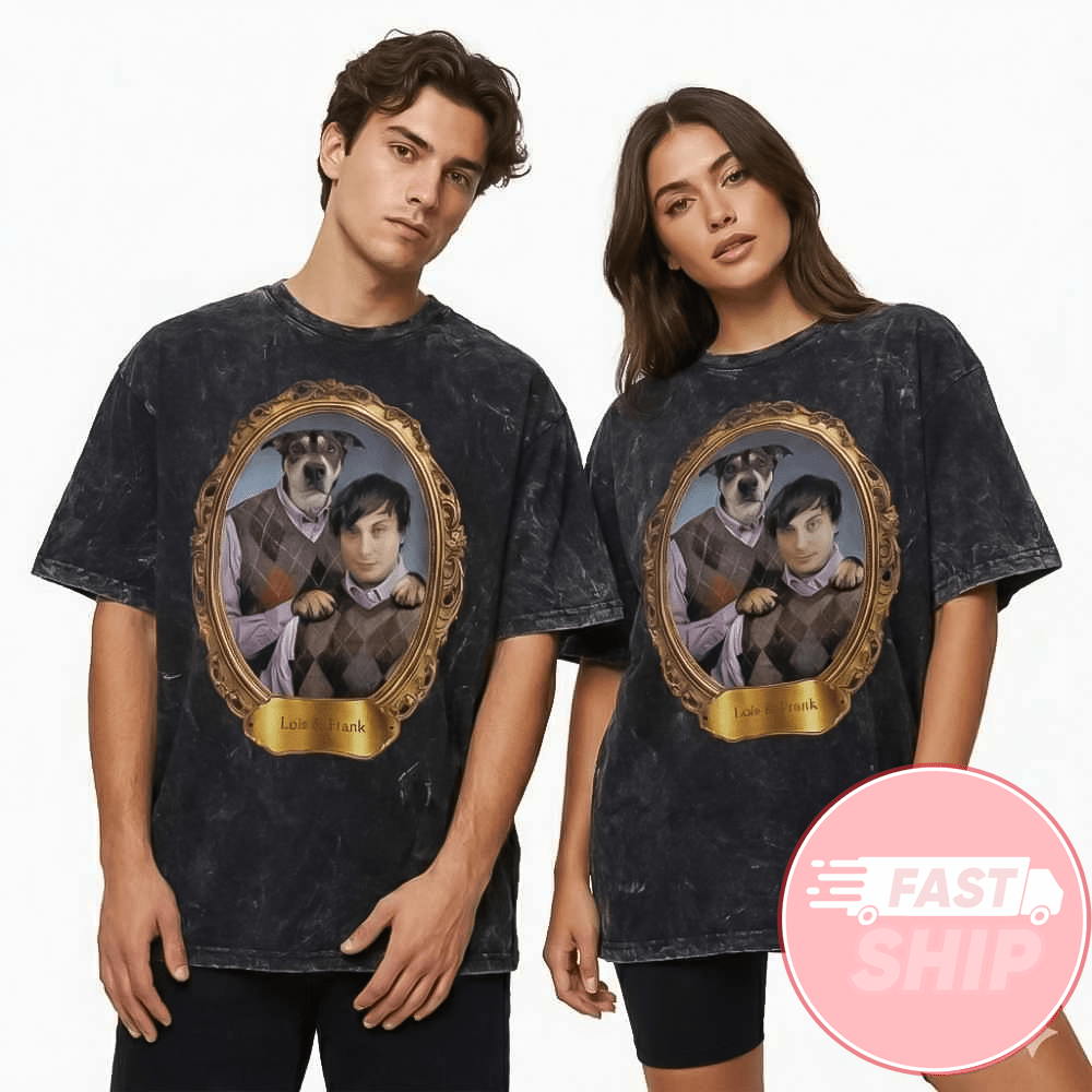 My Chemical Romance Live At Estadio GNP Seguros Long Live Feb 14-15 2026 Frank Lero And Lois Dog Parody Washed T-Shirt