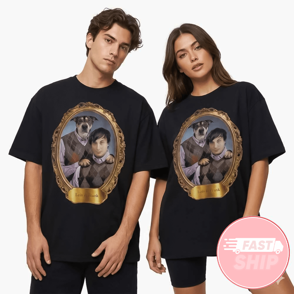 My Chemical Romance Live At Estadio GNP Seguros Long Live February 2026 Frank Iero And Lois Dog Parody T-Shirt
