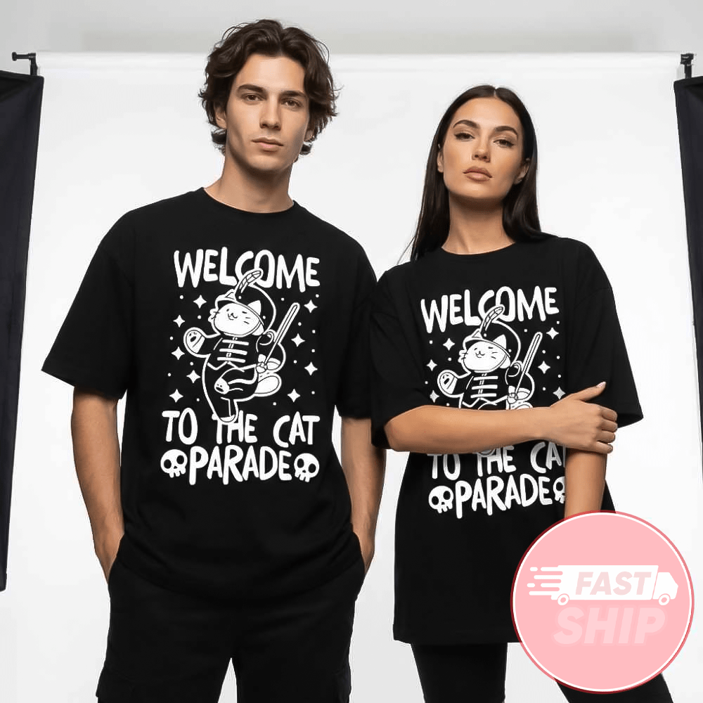 My Chemical Romance Long Live The Black Parade Tour Feb 13 2026 T-Shirt Welcome To The Cat Parade