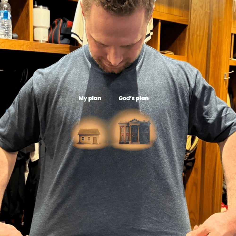 My plan God's Plan T-Shirt Unique Birthday Gift For Husband