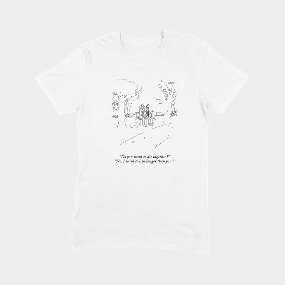 Mythical Merch Die Together Cartoon T-Shirt Best Birthday Gift For Husband