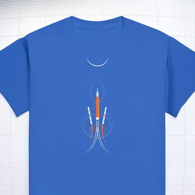 NASA Artemis II Launch T-Shirt Space Lover Shirt Artemis 2 Mission Gift For Friends