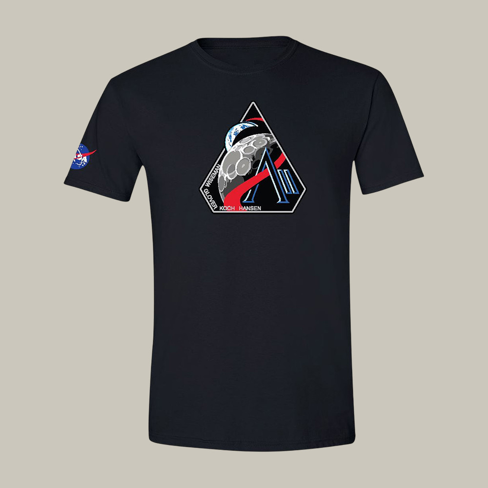 NASA Artemis II Logo T-Shirt NASA Moon Landing 2026 Shirt Astrophile Gift For Him