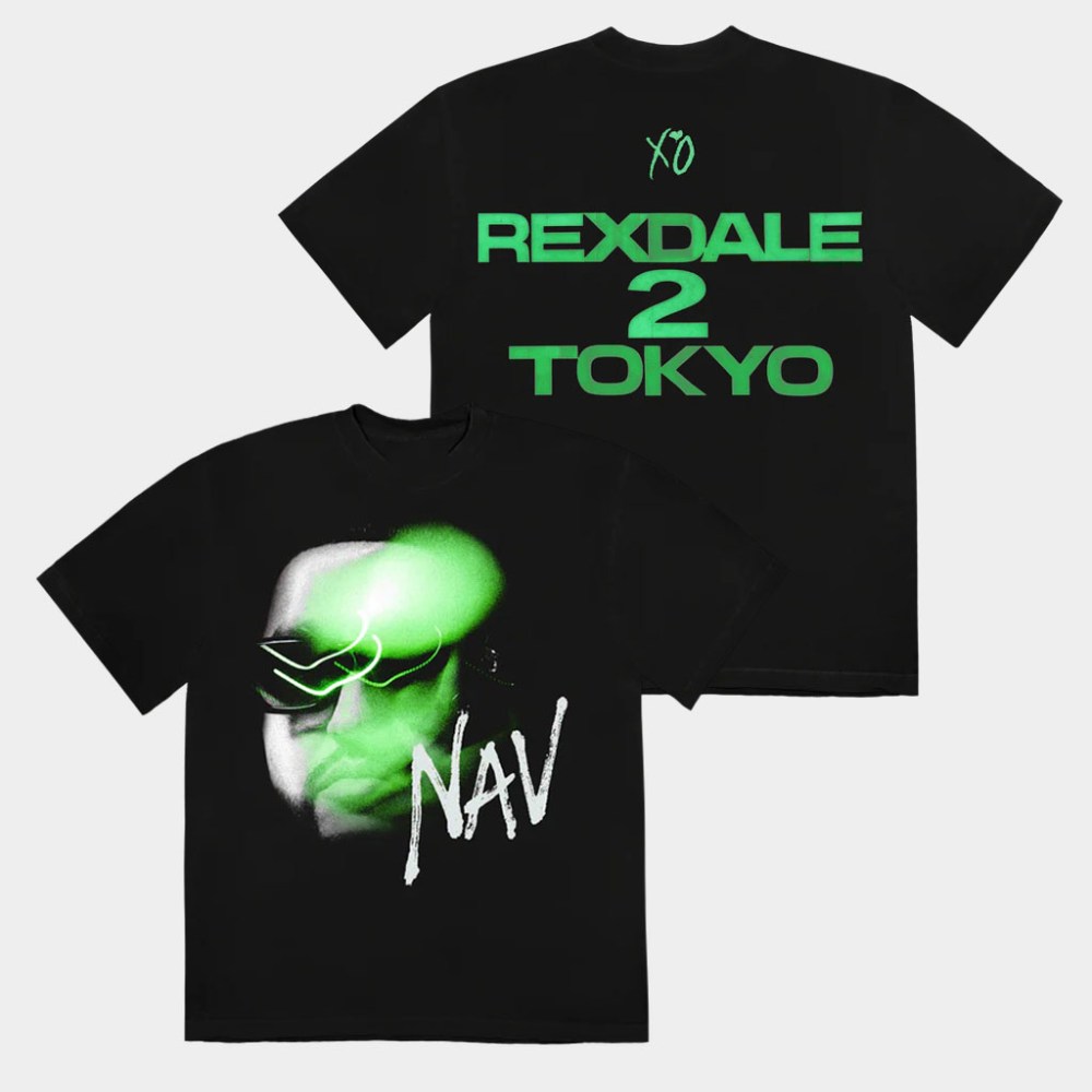 NAV Music Merch 2026 Rexdale 2 Tokyo T-Shirt Birthday Gifts For Music Lovers