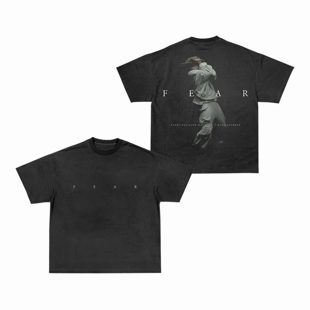 NF Merch Vintage Black Fear Photo T-Shirt Music Concert Tee Best Present For Music Lovers
