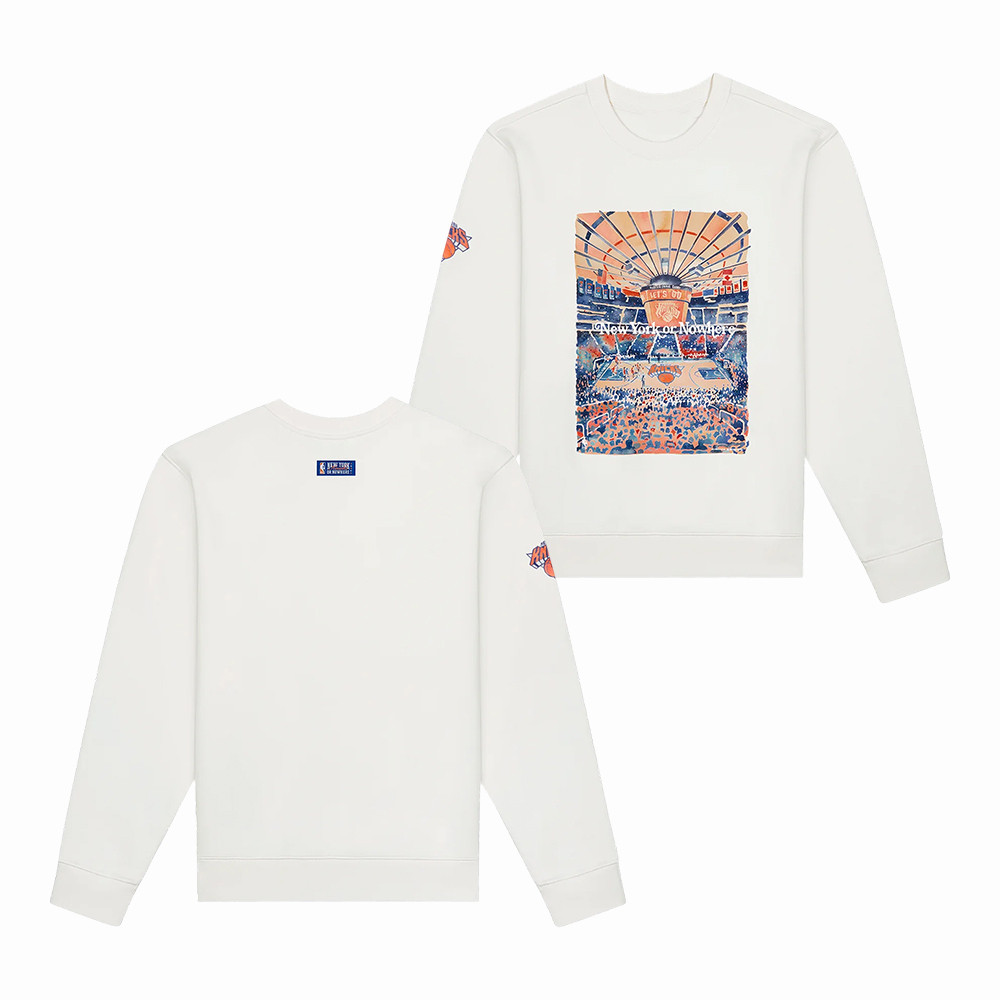 NYON x Knicks 2026 Playoffs Basketball Sweatshirt Game Day Clothing Basketball Lover Gift For Him