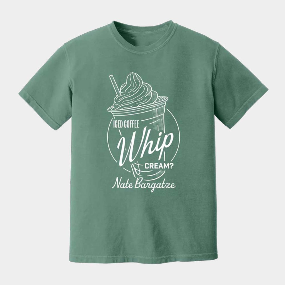 Nate Bargatze Merch Whip Cream T-Shirt Birthday Gift For Sister