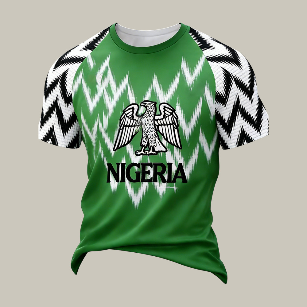 Nigeria 2026 FIFA World Cup T-Shirt Game Day Soccer Clothes Present Idea For Huge Fans