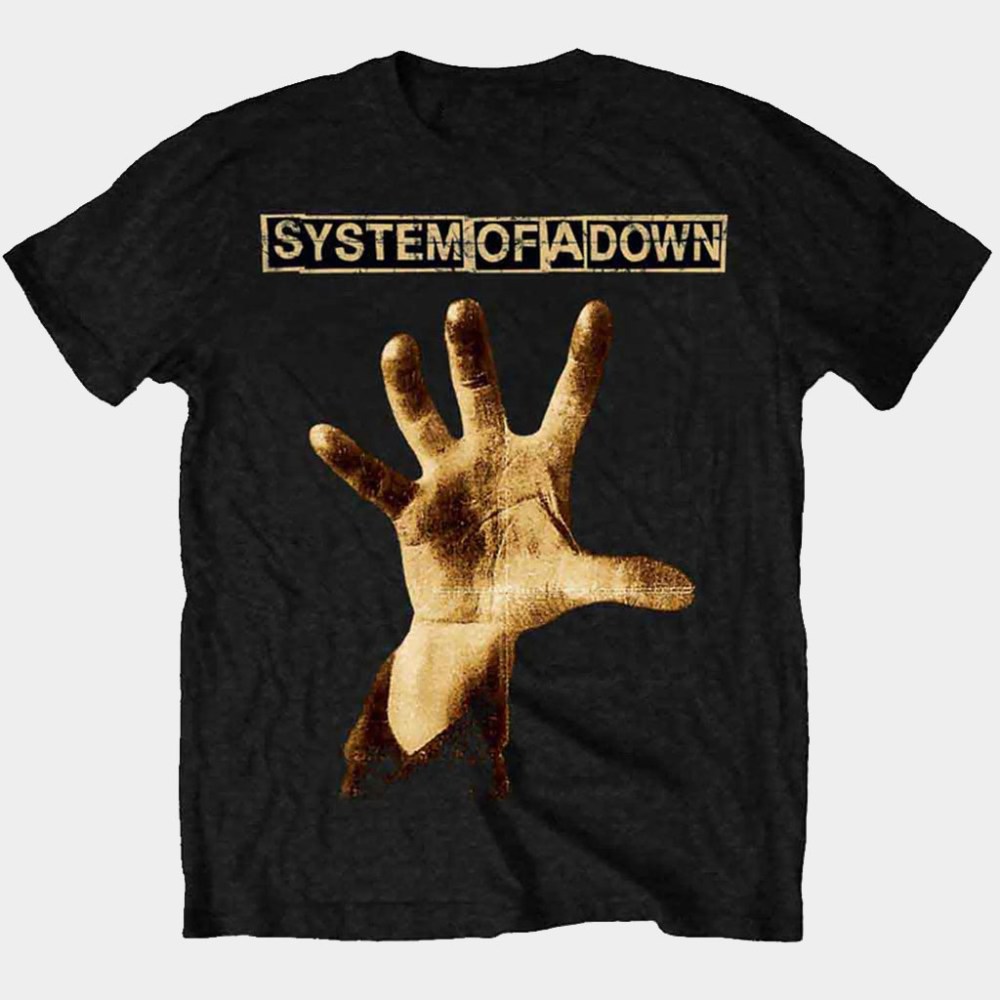 Night Shift Merch System Of A Down Hand T-Shirt Birthday Gift Ideas For Dad