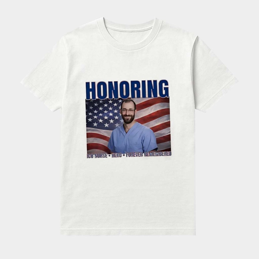 No ICE 2026 Justice For Alex Pretti Shirt ICE Nurse Hero Forever Remember Shirt Patriotic Gifts