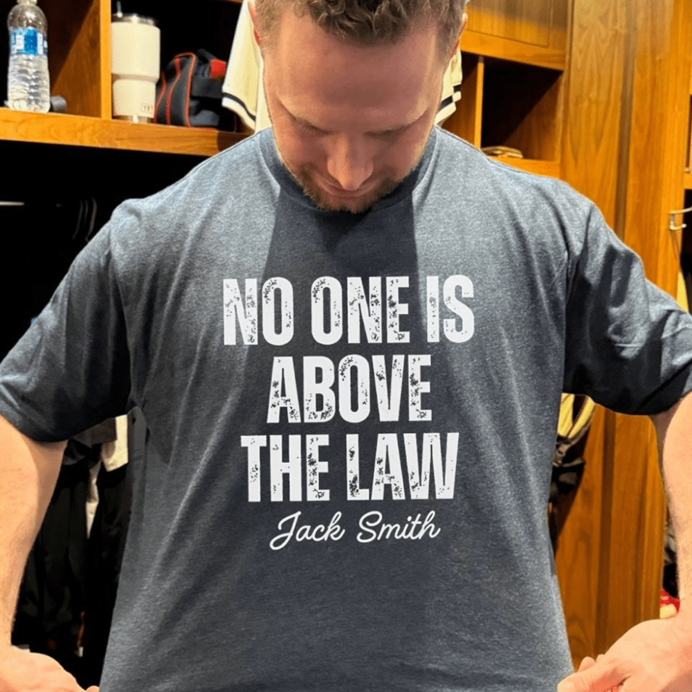 No One Is Above The Law Jack Smith Shirt Unique Birthday Gift For Husband