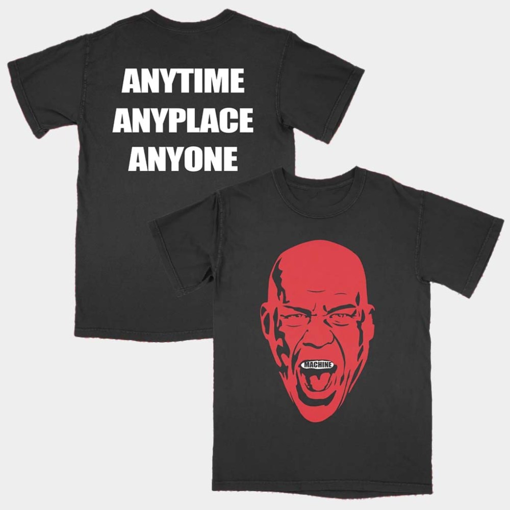 Nostalgia Gland Merch Machine T-Shirt Anytime Anyplace Anyone Shirt Present For Husband