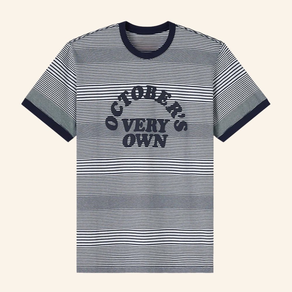 October's Very Own Merch Cooper Arch Stripe T-Shirt October's Very Own Shirt Him Gifts