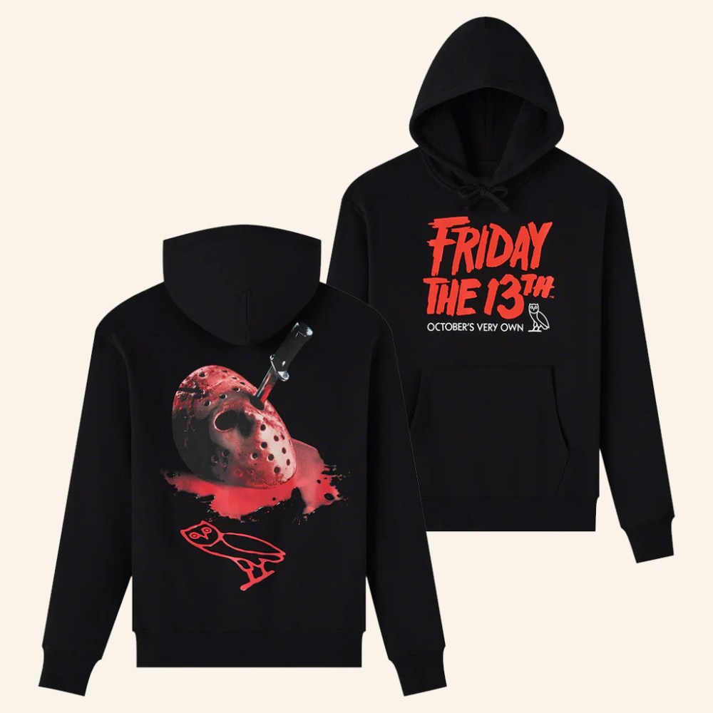 October's Very Own Merch Friday The 13Th Mask Hoodie Gifts For Husband