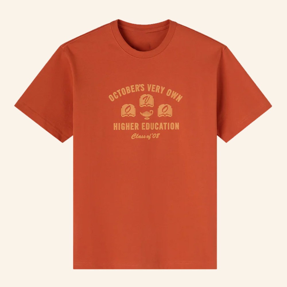 October's Very Own Merch OVO Higher Education T-Shirt Best Gifts For Friends