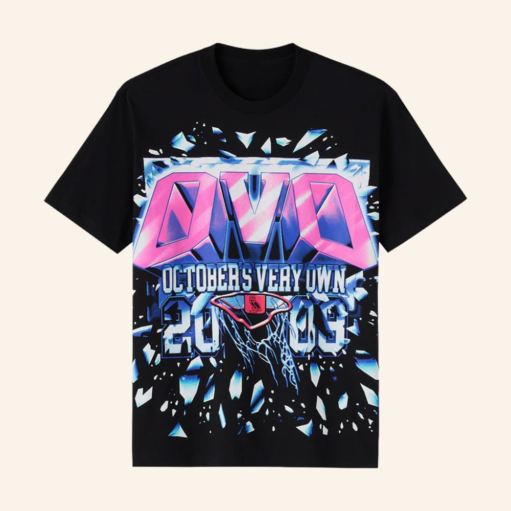 October's Very Own Merch Shattered Backboard T-Shirt OVO Shirt Gift Ideas For Him