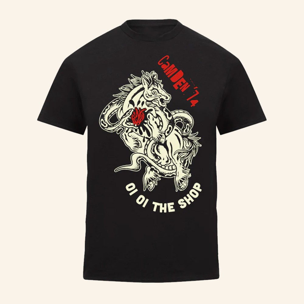 Oi Oi The Shop Merch Camden 74 T-Shirt Christmas Presents For Boyfriend