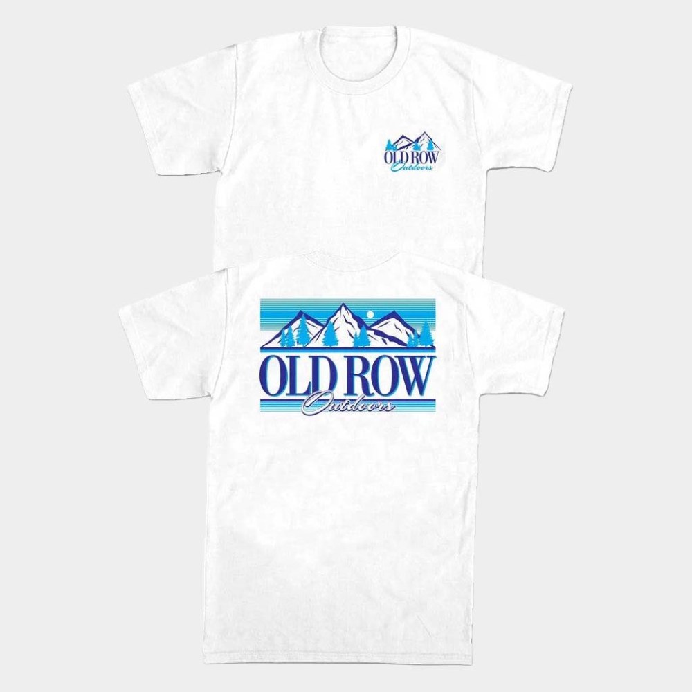 Old Row Merch Old Row Outdoors Snowcaps T-Shirt Unique Birthday Gift For Son