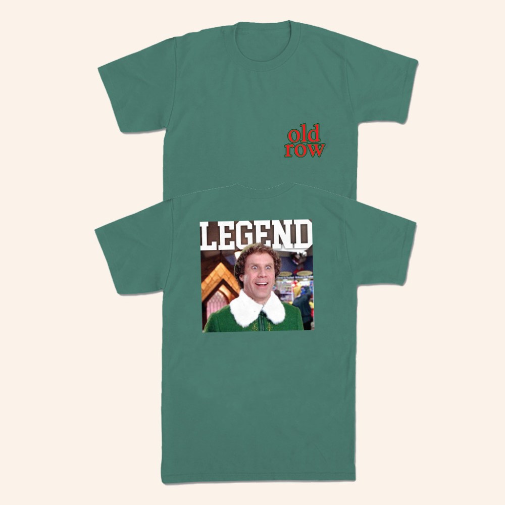 Old Row Merch The Buddy The Elf T-Shirt Christmas Presents For Boyfriend