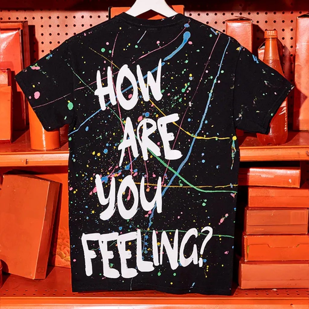 Omori Merch Emotions Splatter T-Shirt Christmas Gifts For Him