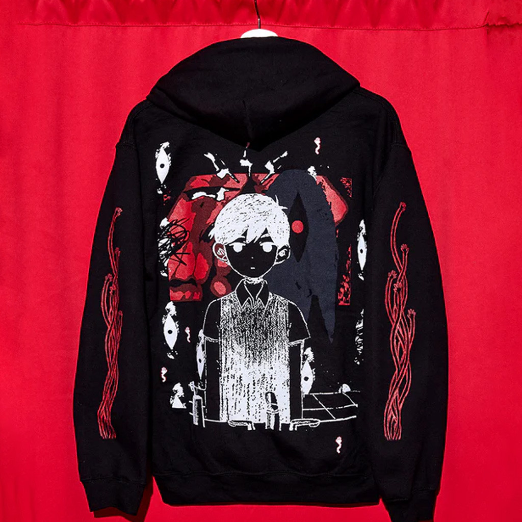 Omori Merch Red Space Hoodie Best Gifts For Friend