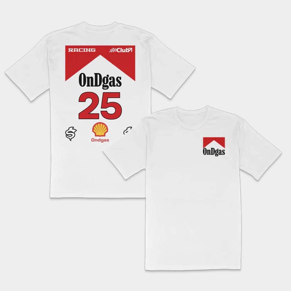 Ondgas Merch White Ondgas Formula T-Shirt Unique Birthday Gift For Husband