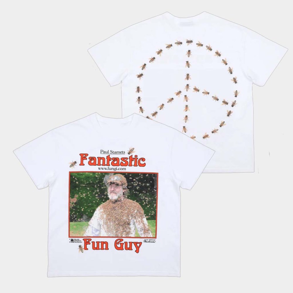 Online Ceramics Merch Fantastic Fun Guy White T-Shirt Birthday Present For Dad