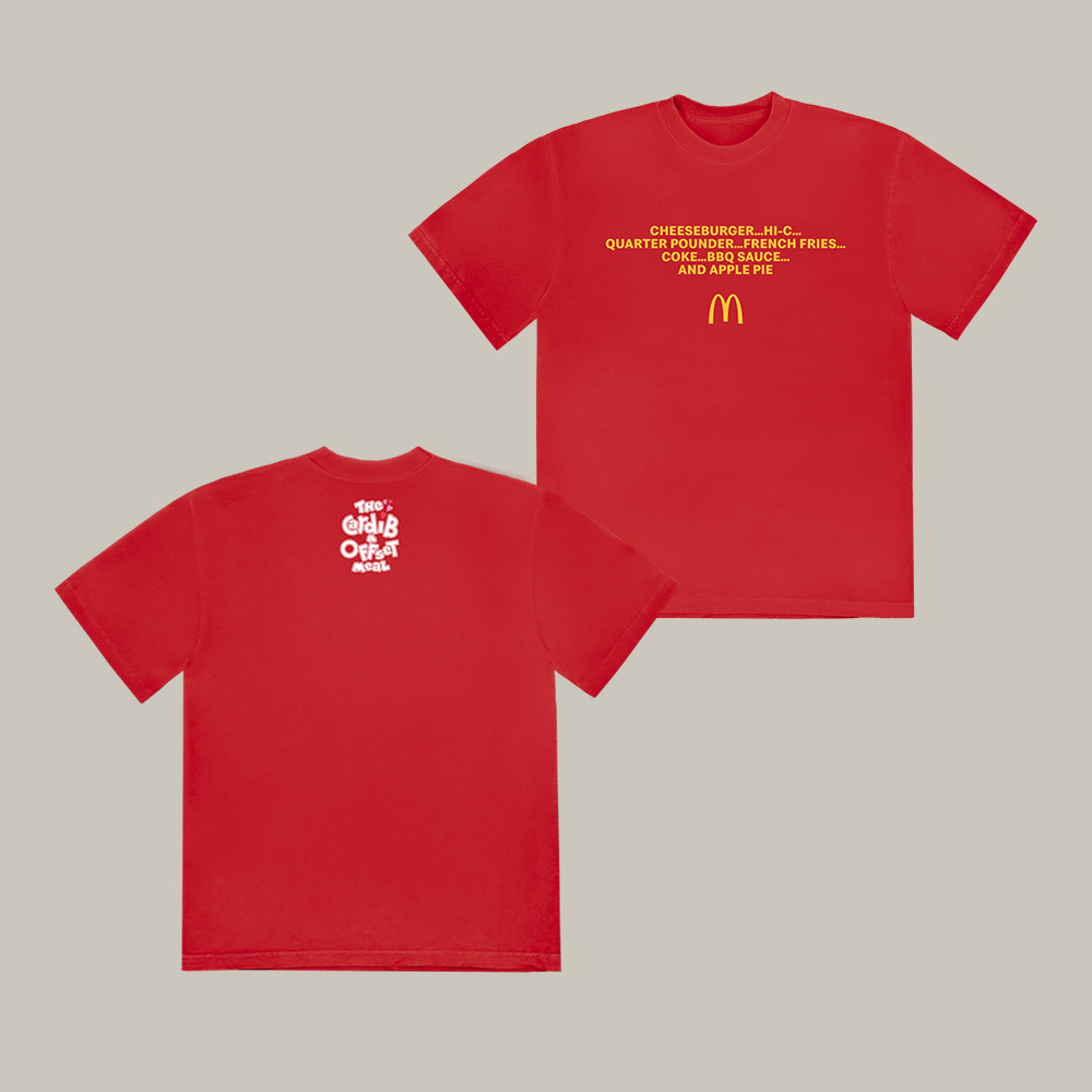 Order Mc Donald T-Shirt The Cardi B And Offset Meal Shirt Cardi B Fan Gifts