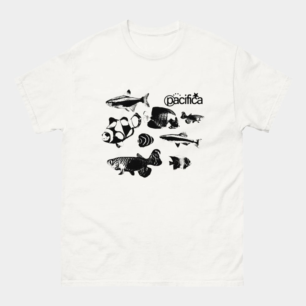 Pacifica Merch Pacifica Fish T-Shirt Birthday Gift Ideas For Boyfriend