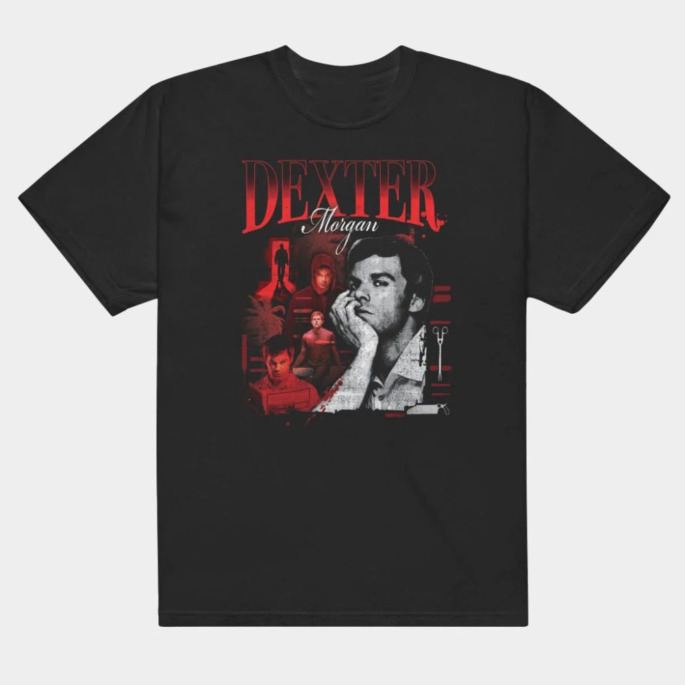 Paramount Merch Dexter Heartthrob T-Shirt Birthday Presents For Boyfriend