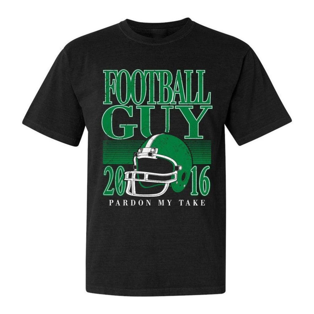 Pardon My Take Merch Football Guy Helmet T-Shirt Best Christmas Gifts For Football Lovers