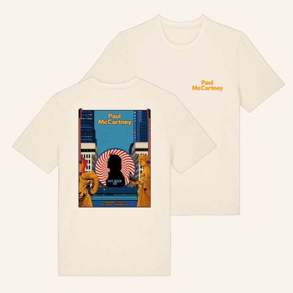 Paul McCartney Merch Got Back 2025 Montreal Event T-Shirt Christmas Gift Ideas For Her