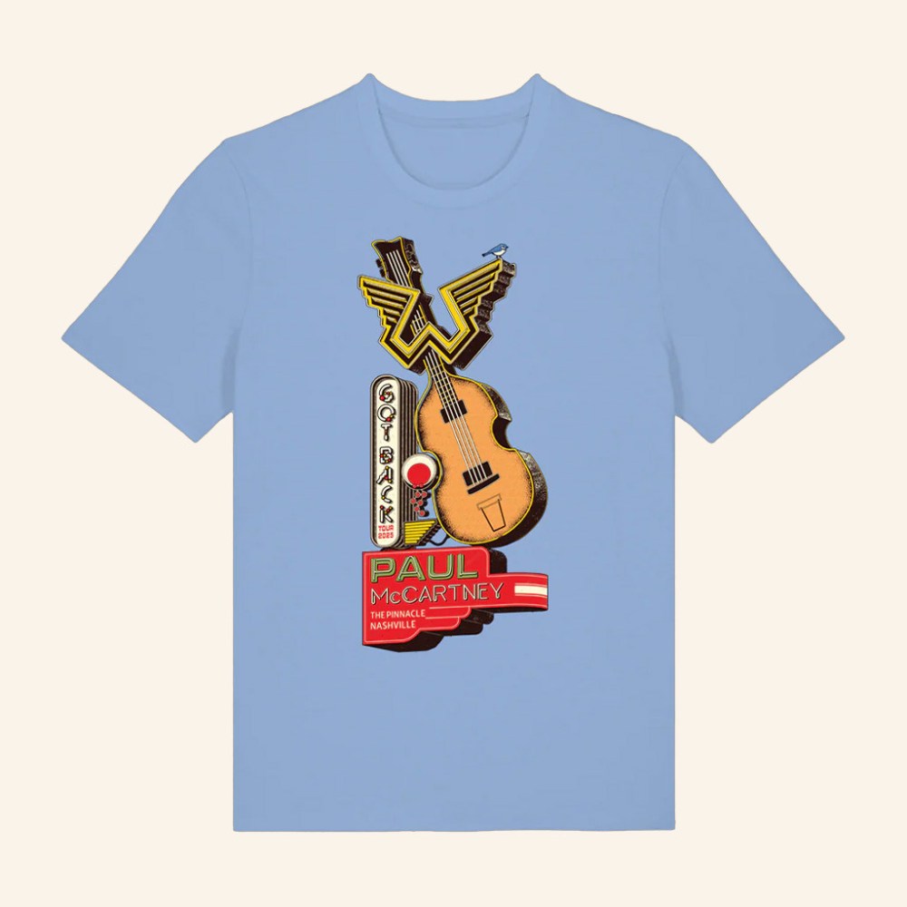 Paul McCartney Merch Got Back 2025 Nashville Event T-Shirt Christmas Gifts For Boyfriend