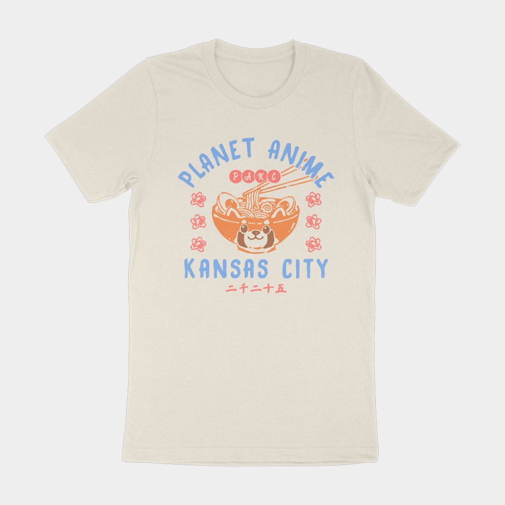 Planet Anime Merch Red Panda Ramen Bowl T-Shirt Birthday Gift Ideas For Her