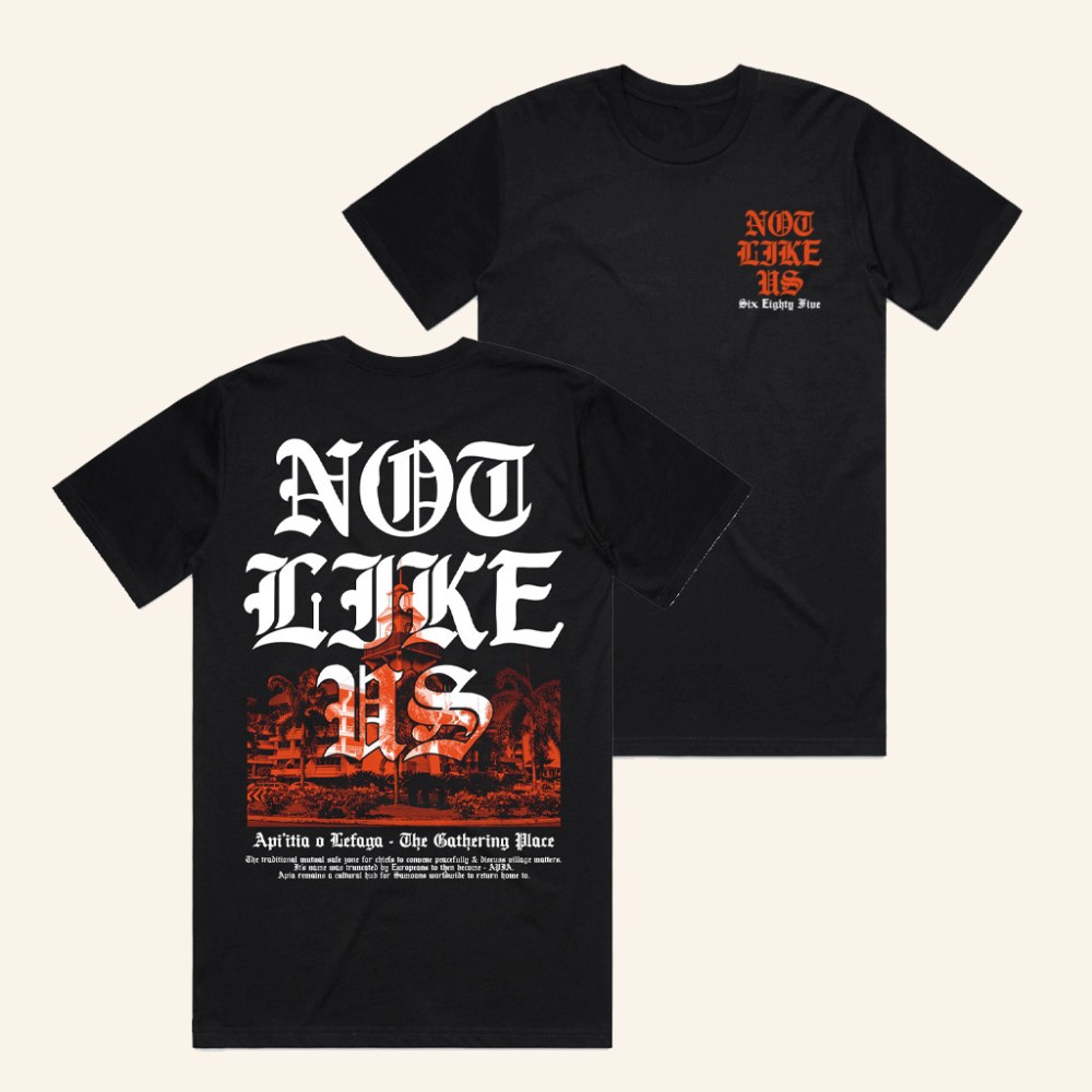 Poetik 685 Merch Not Like Us Black T-Shirt Birthday Gift Ideas For Him