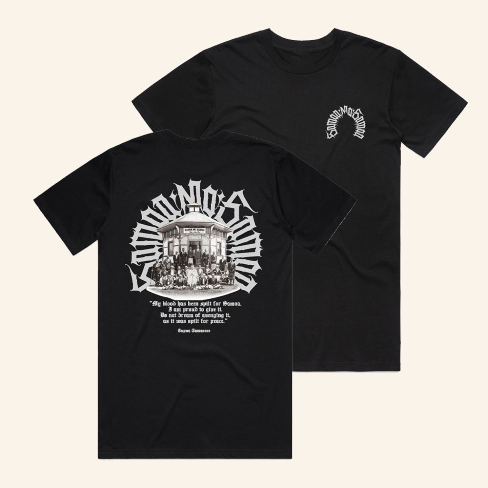 Poetik 685 Merch Samoa Mau Black T-Shirt Presents For Boyfriend