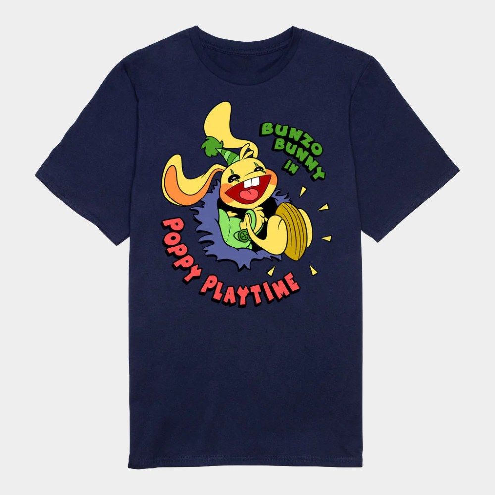 Poppy Playtime Merch BUNZO Bunny In Poppy Playtime T-Shirt Birthday Present For Her