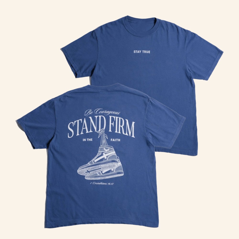 Proclamation Coalition Merch Stand Firm X Stay True T-Shirt Gifts For Husband