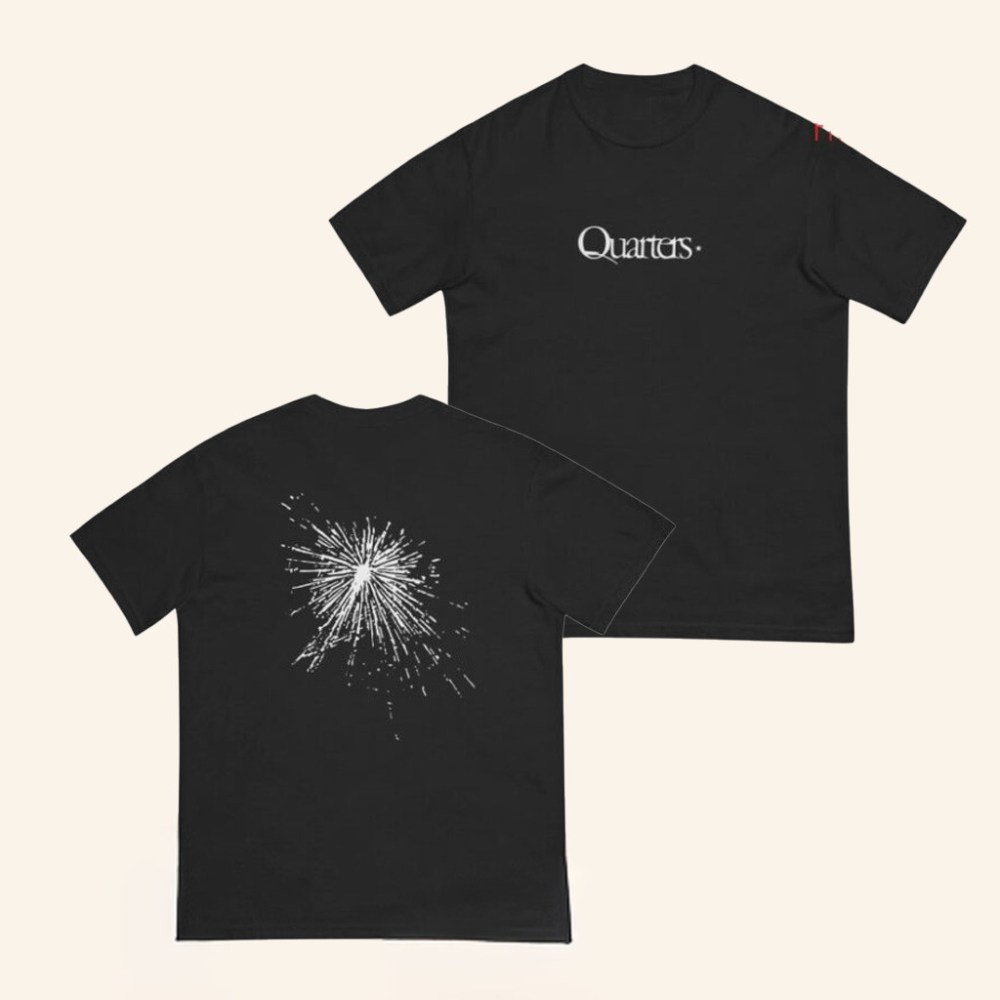 Quarters Merch Explosion T-Shirt Christmas Presents For Boyfriend