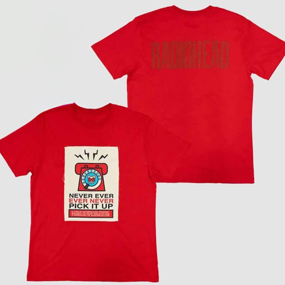 Radiohead Pick It Up T-Shirt Radiohead Merch Christmas Gifts For Husband