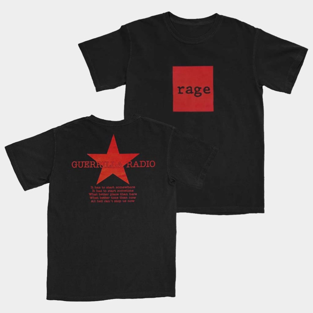 Rage Against The Machine Merch Guerilla Radio T-Shirt Best Birthday Gift For Husband