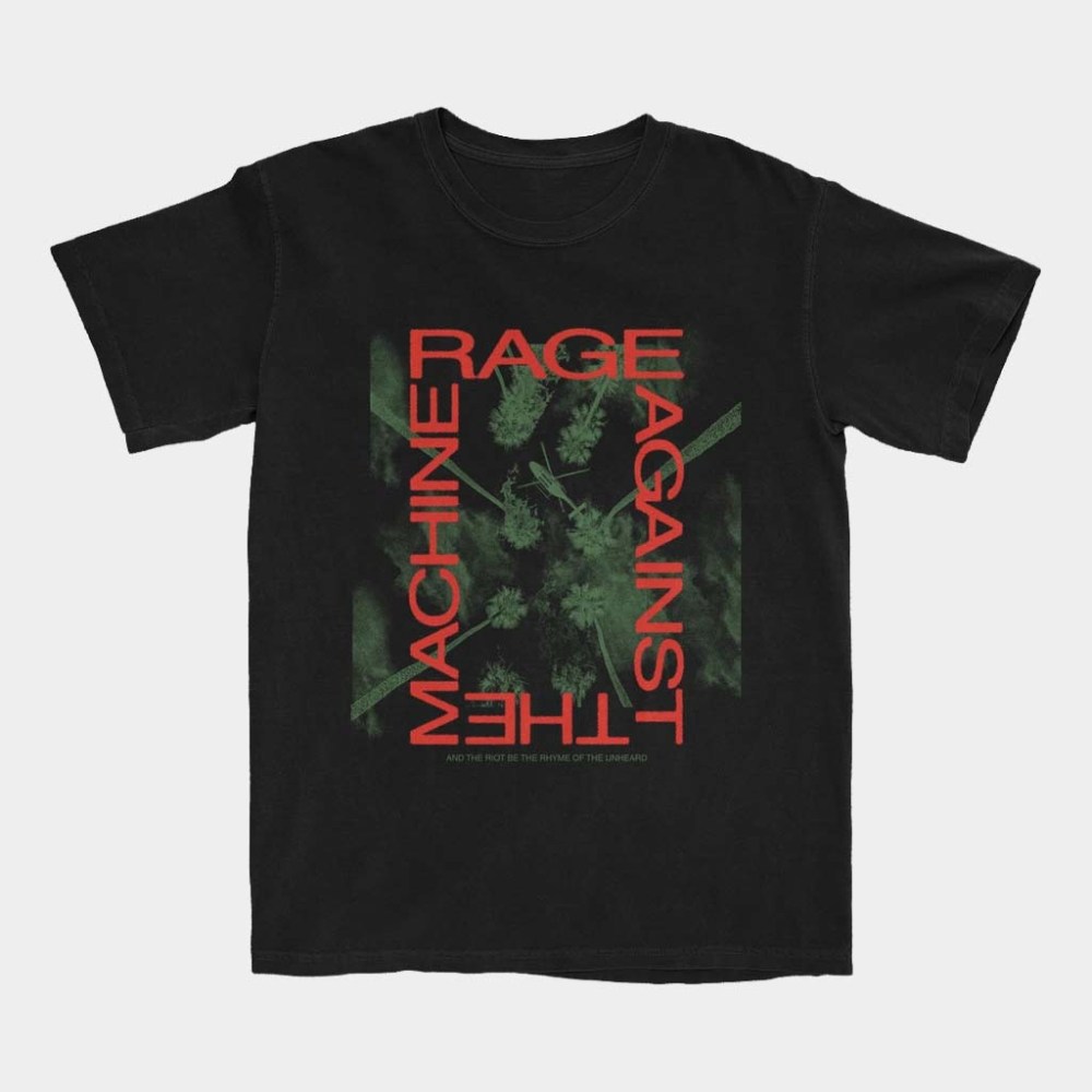 Rage Against The Machine Merch Riot Of The Unheard Palm T-Shirt Gifts For Music Lovers
