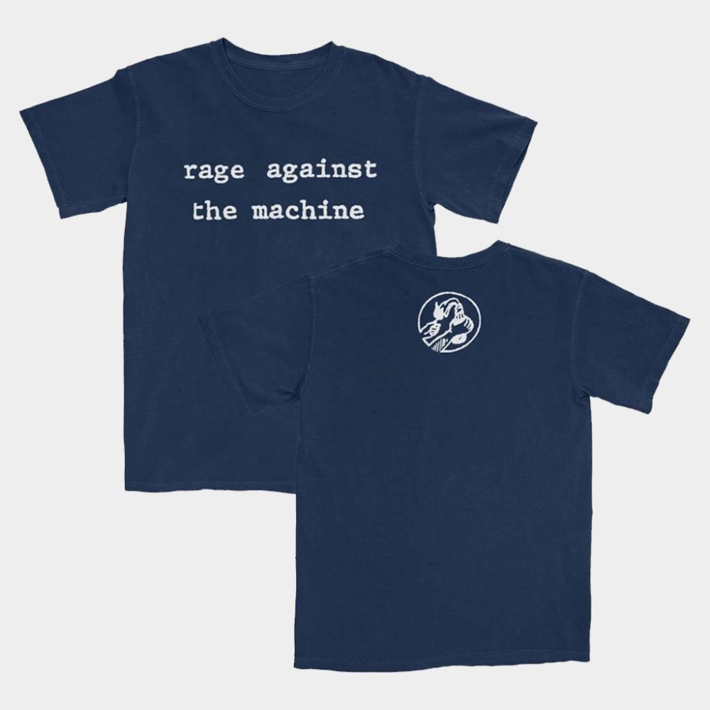 Rage Against The Machine Merch Typewriter T-Shirt Birthday Gifts For Rock Band Fans