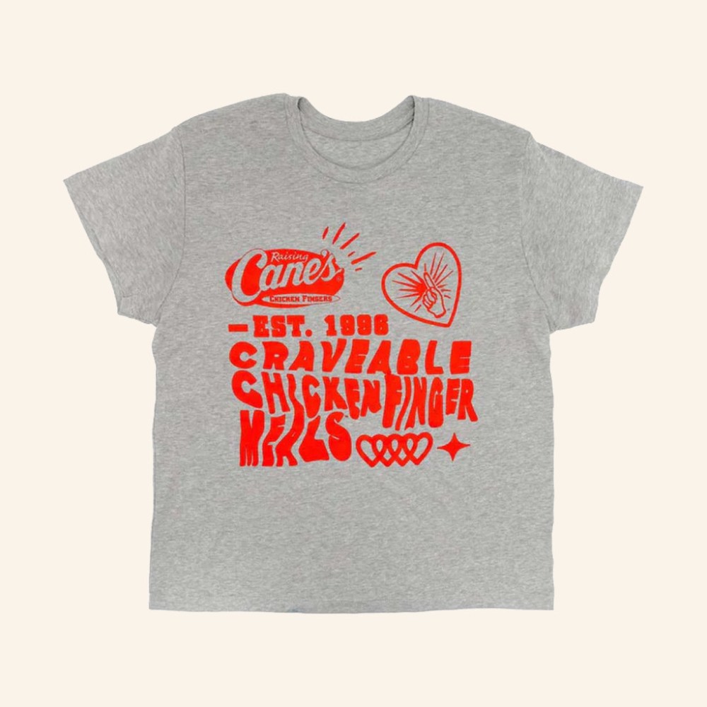 Raising Canes Merch Craveable Chicken Finger Meals T-Shirt Birthday Presents For Friends
